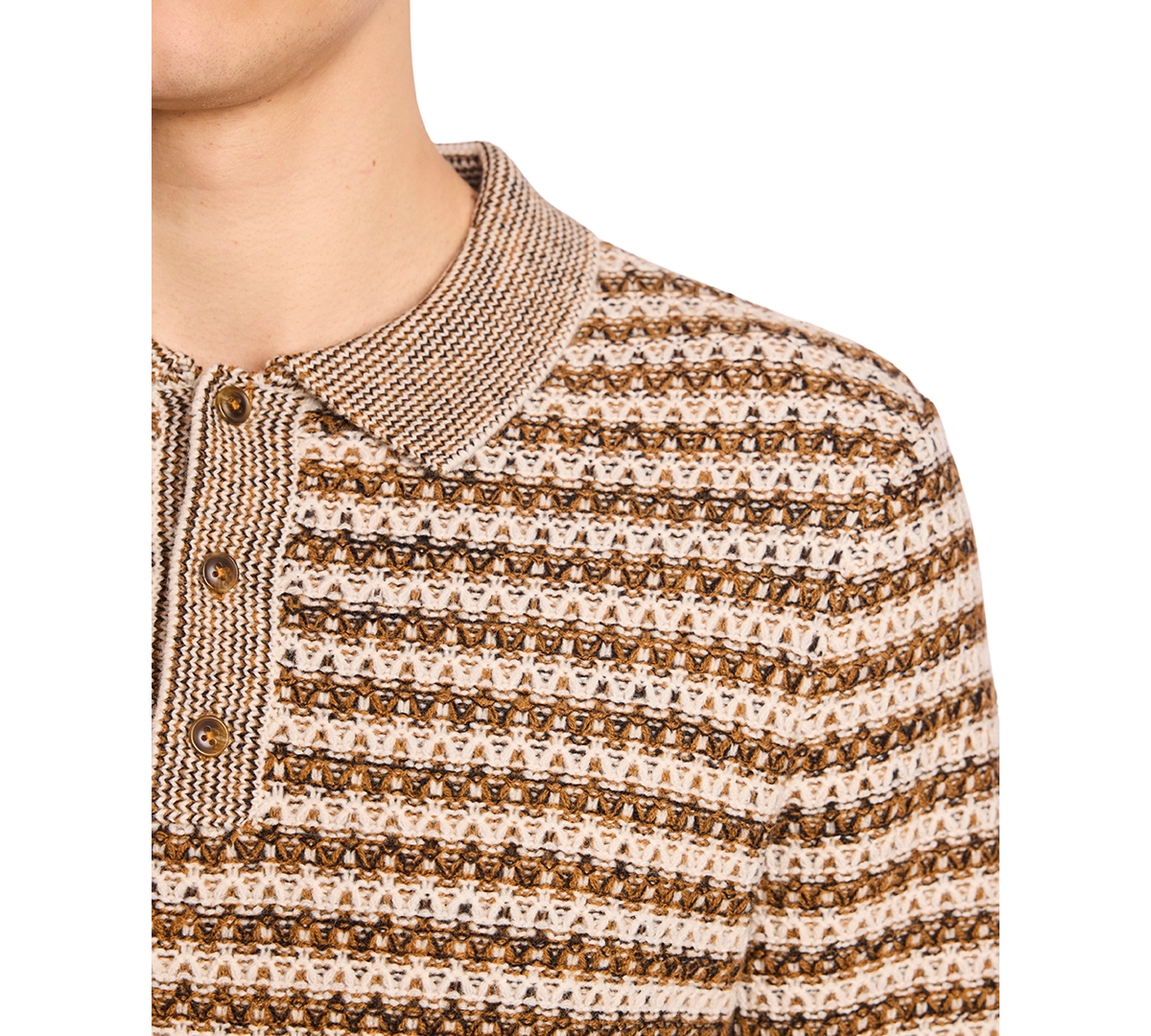 Paisley & Gray Men's Striped Polo Shirt