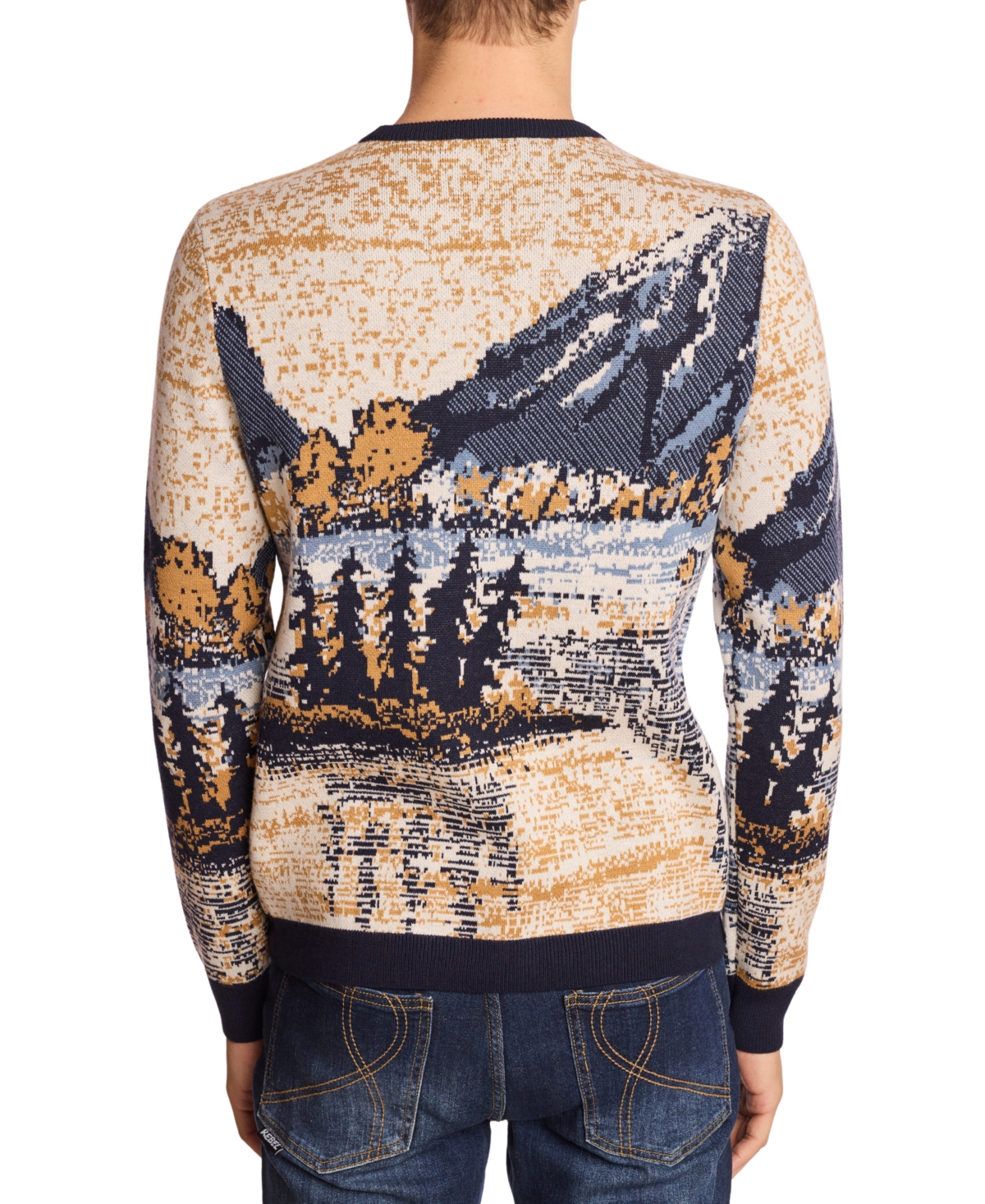 Paisley & Gray Men's Mountain Retreat Crewneck Sweater