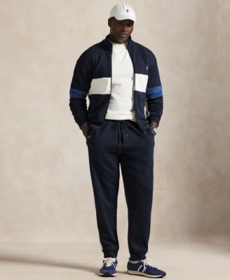 Men's Big & Tall Double Knit Long-Sleeve Sweatshirt