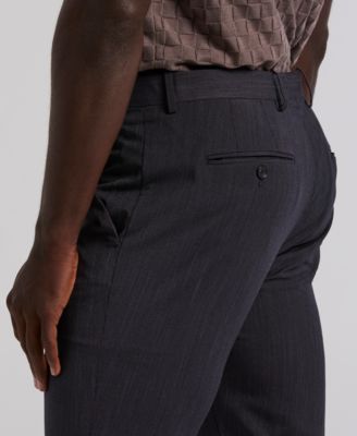 Men's Slim Fit Pinstripe Pants