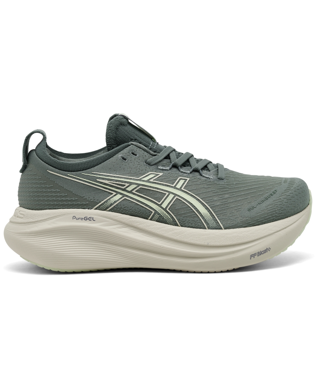 Asics Women's Gel-nimbus 27 Running Sneakers From Finish Line In Green