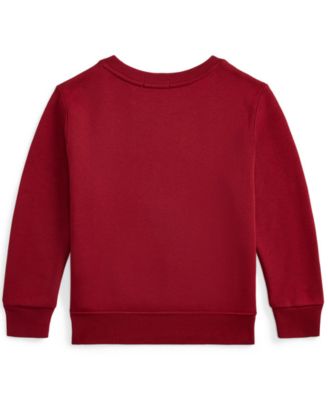 Boys' 2-7 Polo Bear Fleece Sweatshirt