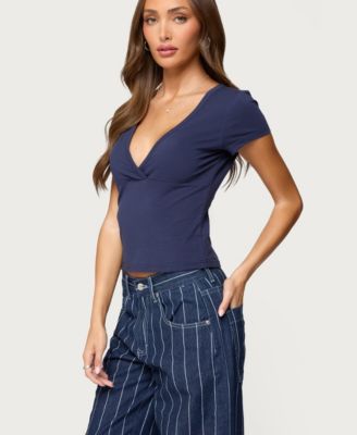 Women's Merinda V Neck T Shirt