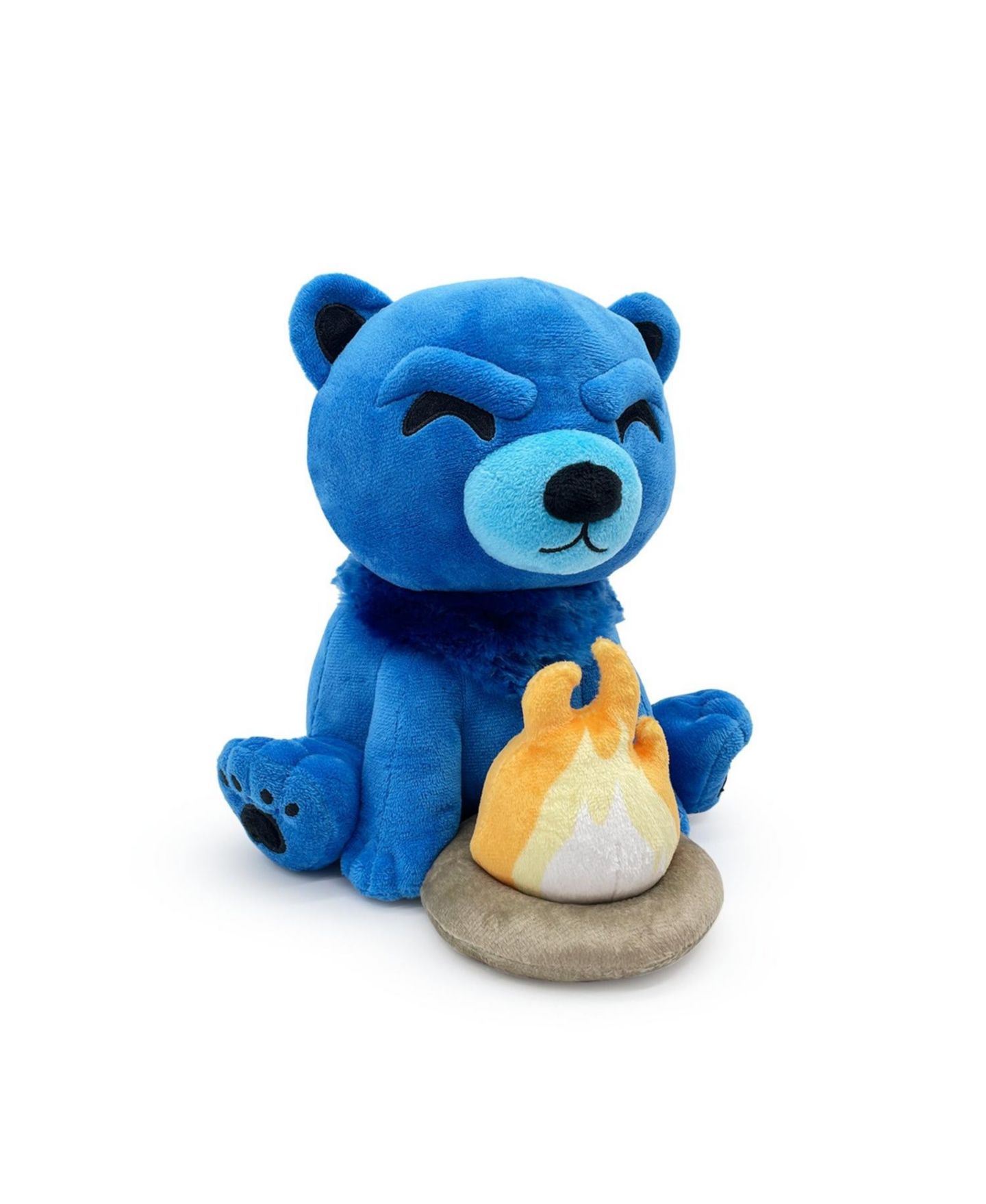 Детская мягкая игрушка Youtooz Blooprint Bear 9" Ultra-Soft Plush with Fluffy Scarf-Like Fur Patch — фото 3