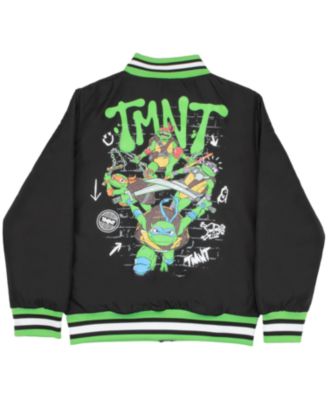 Boys Graphic Print Bomber Varsity Jacket