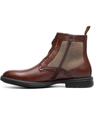 Men's Thompson Elastic Lace Round Toe Boots