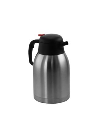 2 Liter Stainless Steel Thermal Beverage Carafe for Coffee and Tea