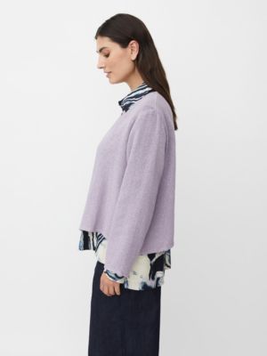 Women's Majulitta Open-Front Boucle Jacket