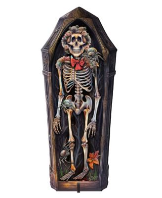 Skeleton Coffin Outdoor D&eacute;cor