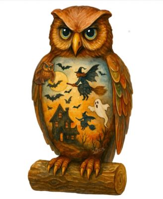 Halloween Owl Holiday Door D&eacute;cor