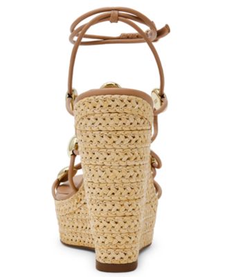 Women's Oaklie Studded Strappy Wedge Sandals