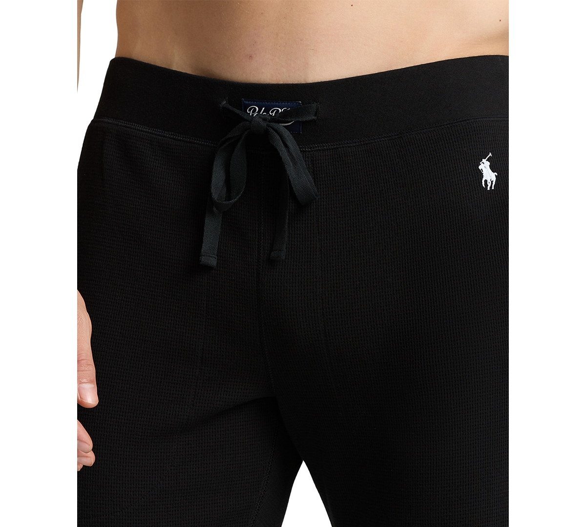 Polo Ralph Lauren Men's 2-Piece Thermal Pajama Long Sleeves T-Shirt and Joggers Set