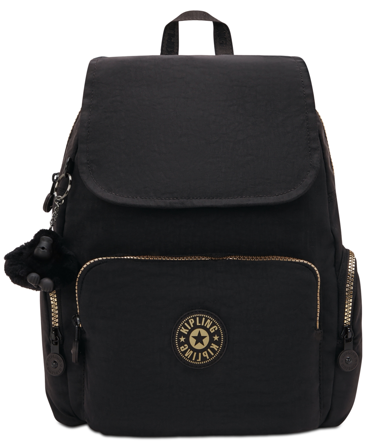 Kipling City Zip Small Backpack In Black