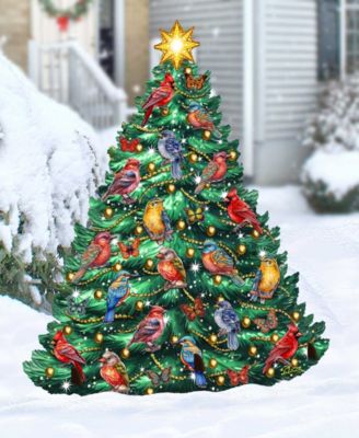 Christmas Birds Tree Holiday D&eacute;cor