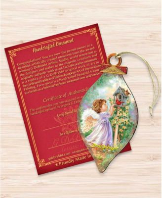 Angels Are Near Holiday Ornament