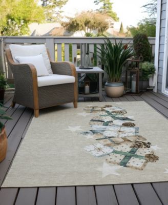 Holiday Washable Indoor/Outdoor ACN1825 10'x14' Area Rug