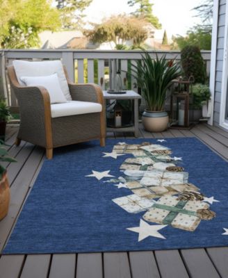 Holiday Washable Indoor/Outdoor ACN1825 10'x14' Area Rug