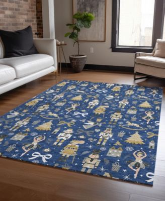 Holiday Washable Indoor/Outdoor ACN1827 10'x14' Area Rug