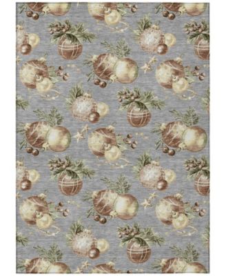 Holiday Washable Indoor/Outdoor ACN1828 10'x14' Area Rug