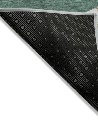 Holiday Washable Indoor/Outdoor ACN1825 1'8"x2'6" Area Rug