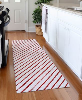 Holiday Washable Indoor/Outdoor ACN1819 2'3"x7'6" Runner Area Rug