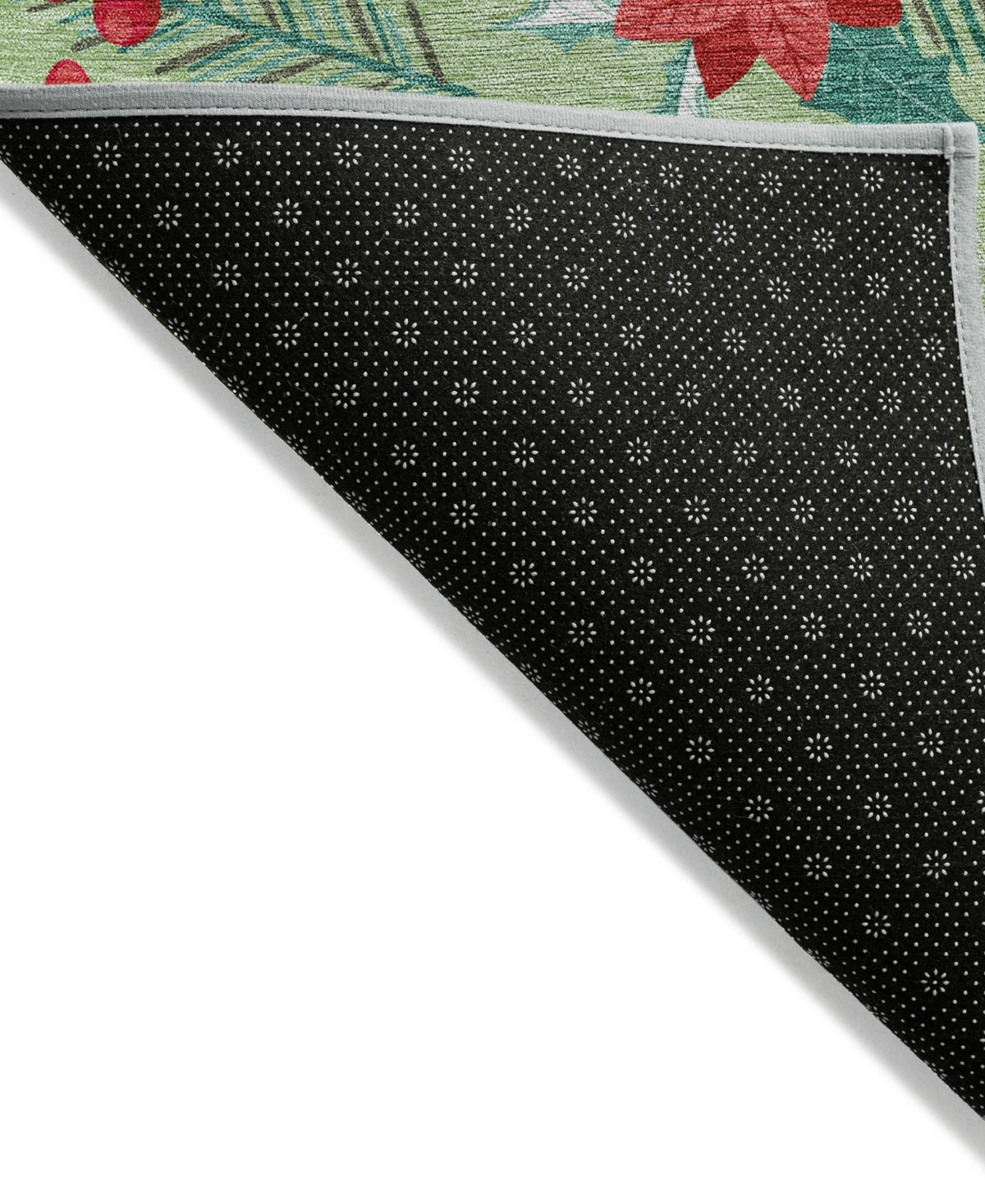 Addison Holiday Washable Indoor/outdoor Acn1822 2'3"x7'6" Runner Area Rug In Green