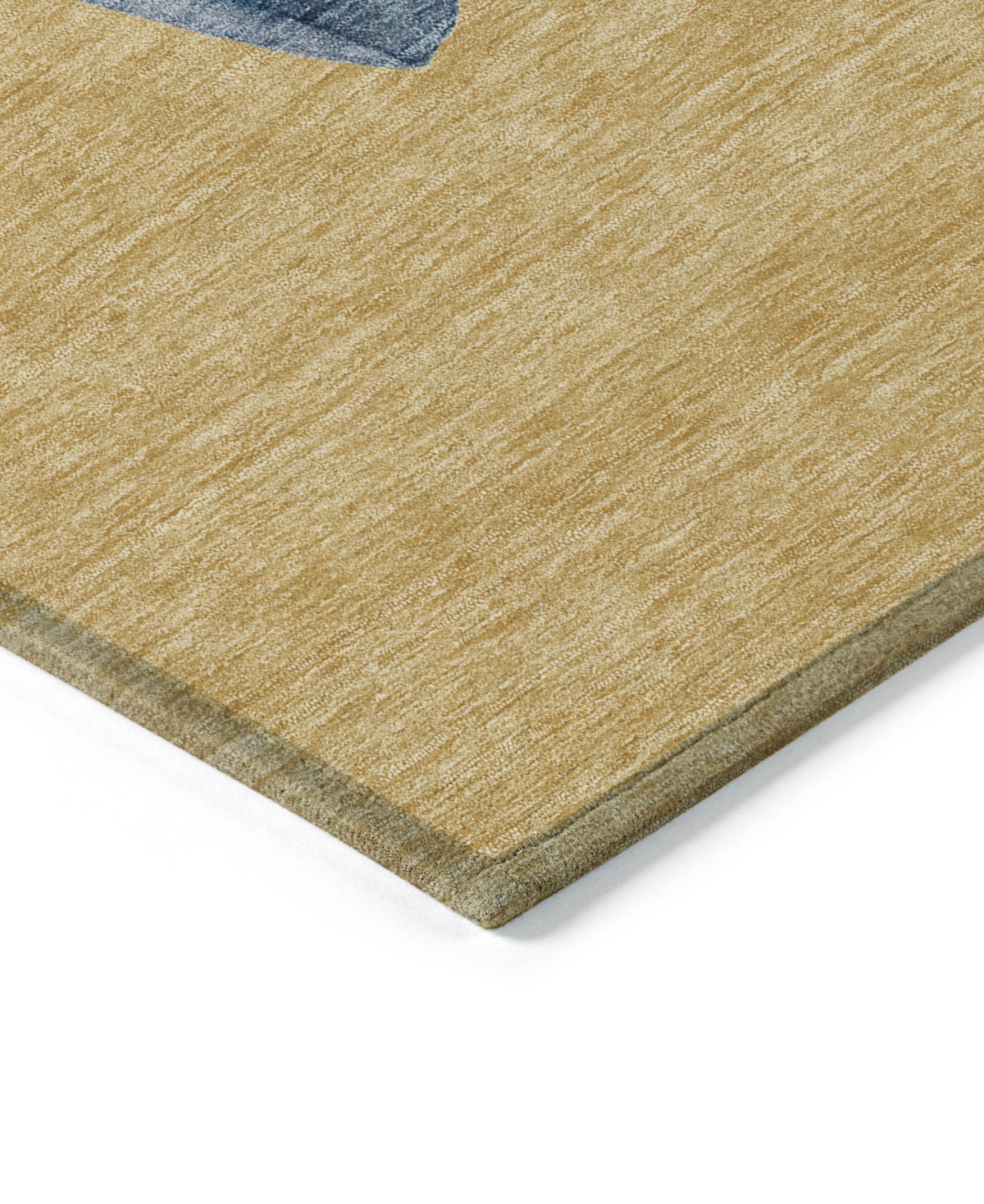 Addison Holiday Washable Indoor/outdoor Acn1826 2'3"x7'6" Runner Area Rug In Gold