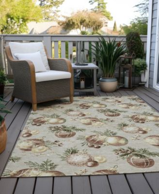 Holiday Washable Indoor/Outdoor ACN1828 2'6"x3'10" Area Rug