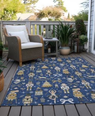 Holiday Washable Indoor/Outdoor ACN1827 5'x7'6" Area Rug