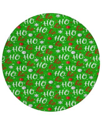 Addison - Holiday Washable Indoor/Outdoor ACN1810 Round Area Rug