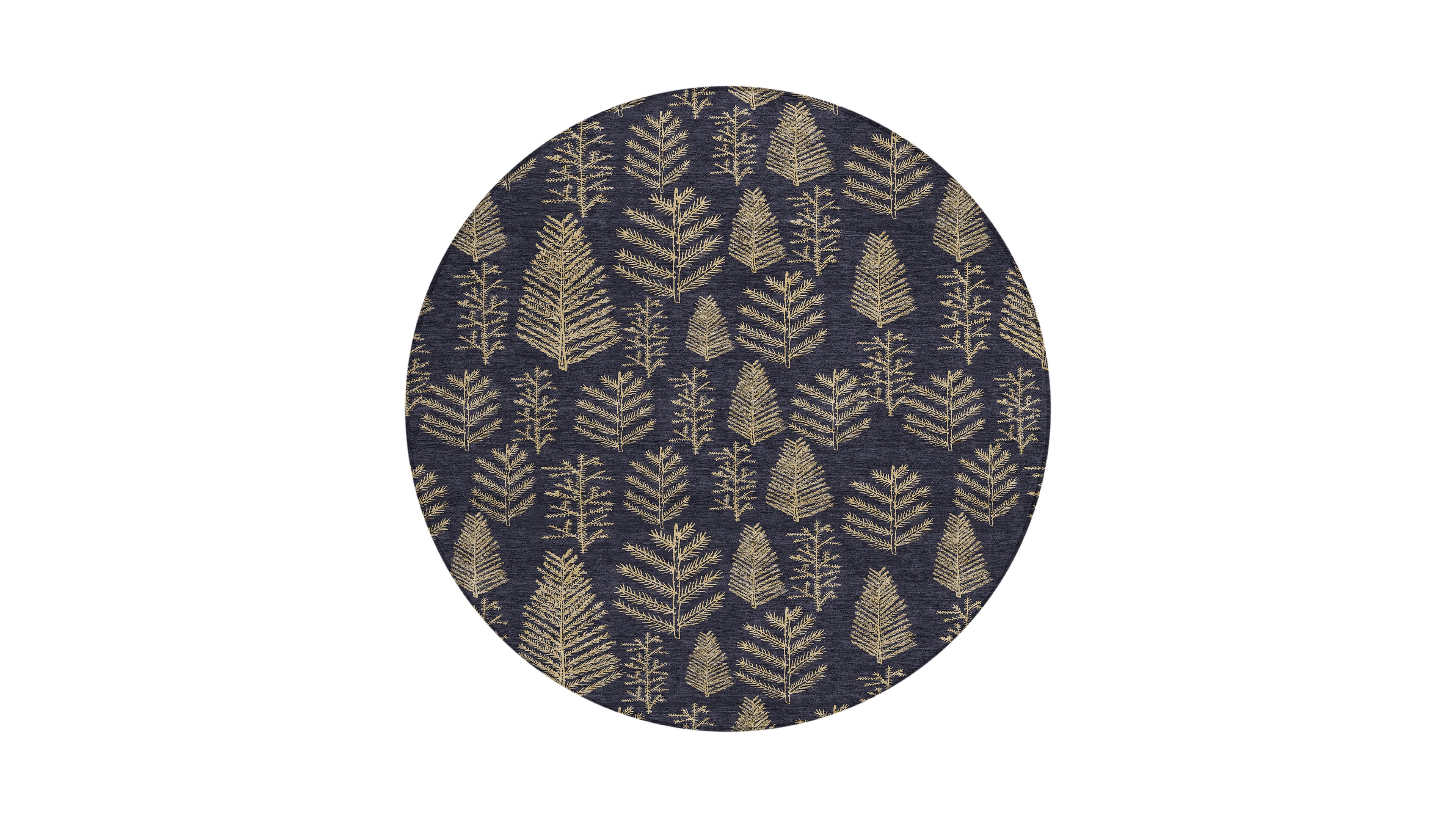 Addison Holiday Washable Indoor/Outdoor ACN1813 8'x8' Round Area Rug