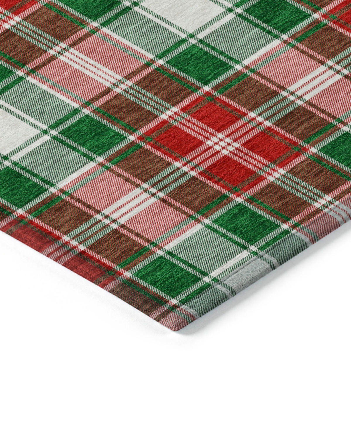 Addison Holiday Washable Indoor/outdoor Acn1817 8'x10' Area Rug In Green