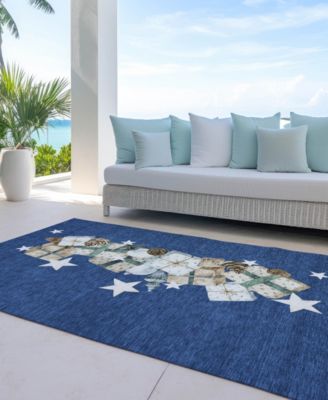 Holiday Washable Indoor/Outdoor ACN1825 8'x10' Area Rug