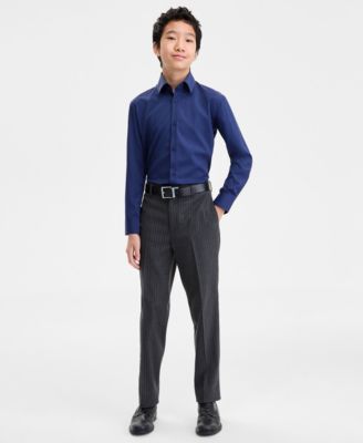 Michael Kors Boys' 8-20 Long-Sleeve Dress Shirt