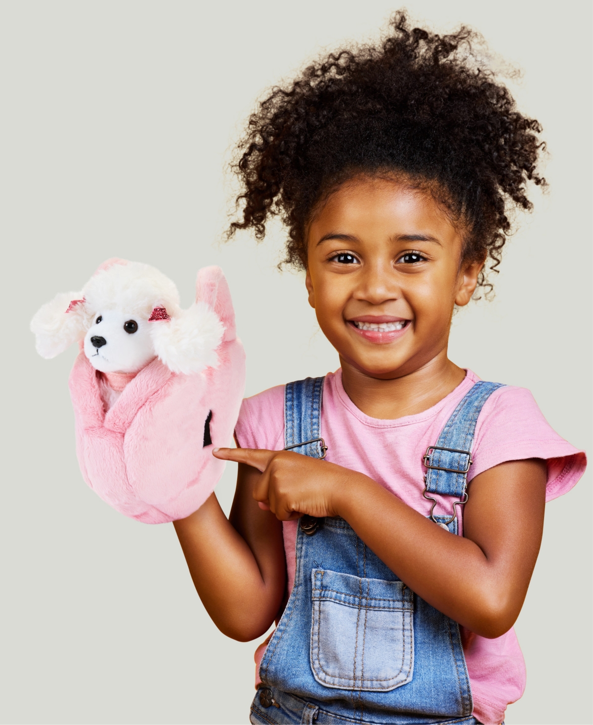 Geoffrey's Toy Box Fancy Pets 6" Plush Poodle And Purse Toy In Multi