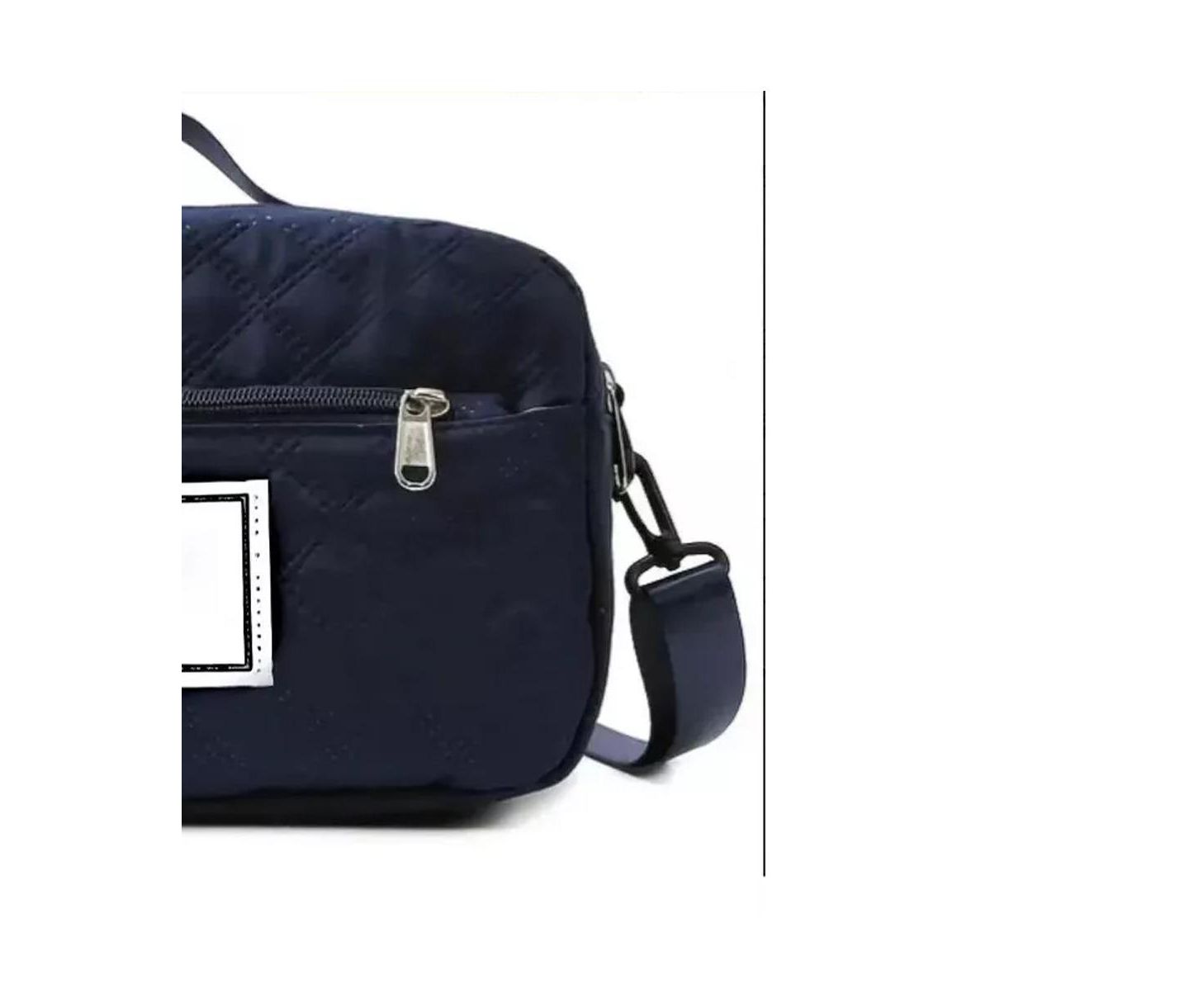 Женская сумка BATFOX Three-dimensional Diamond Patterned Small Square Tote, Casual Commuting Shoulder with Dry Wet Separation & Double-sided Pockets, цвет: Тёмный синий — фото 3
