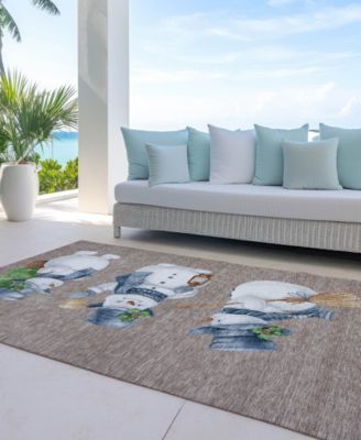 Holiday Washable Indoor/Outdoor ACN1826 2'6"x3'10" Area Rug