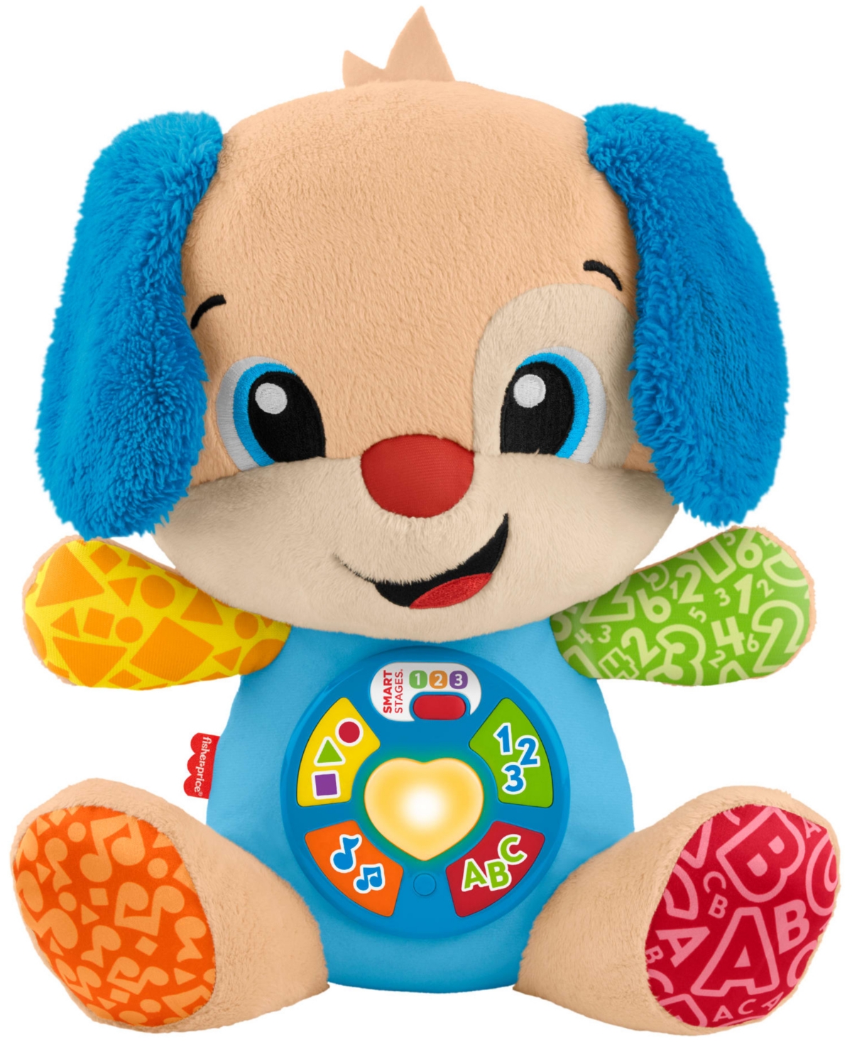 Fisher Price Laugh And Learn Smart Stages Puppy Plush Musical Learning Toy In Multi