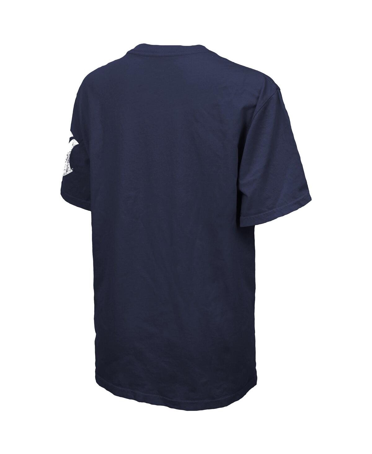 Majestic Women's Aaron Judge Navy New York Yankees Oversized Name Number T-shirt In Blue