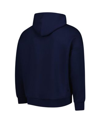 Men's Navy USMNT Luxe Signature Tri-Blend Pullover Hoodie