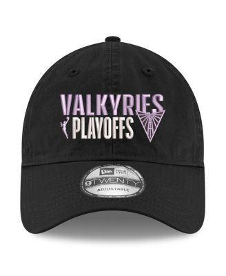Men's and Women's Black Golden State Valkyries 2025 WNBA Playoffs 9TWENTY Adjustable Hat