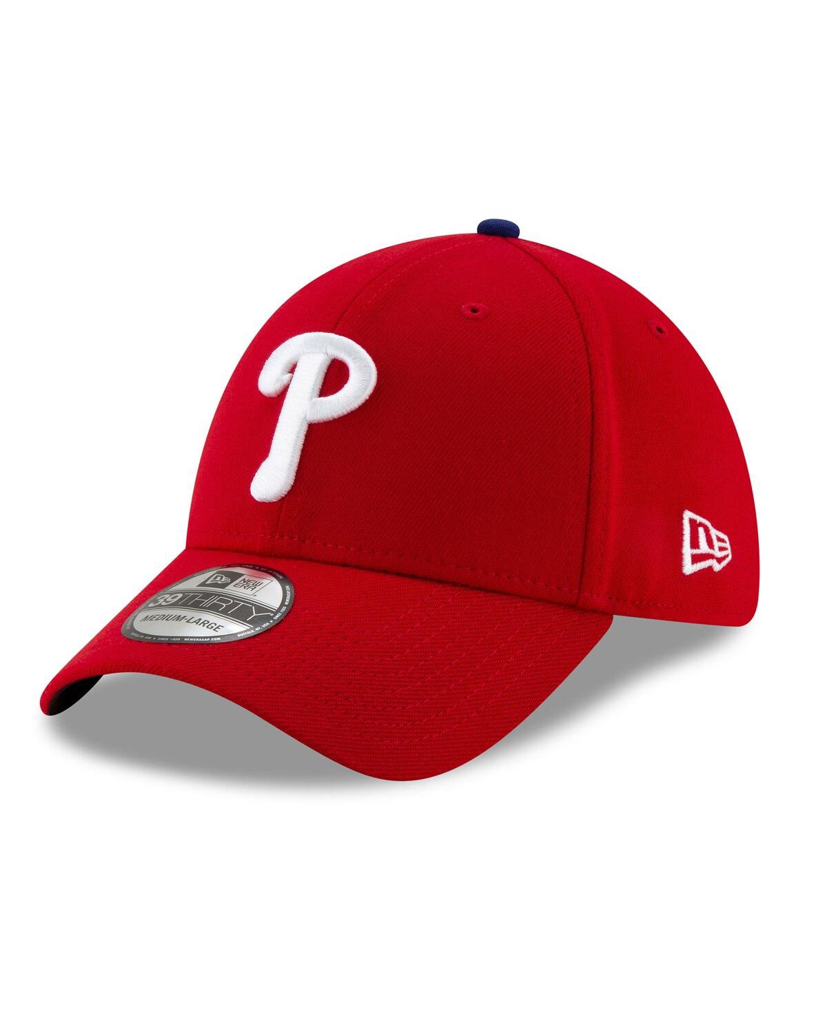 New Era Men's Red Philadelphia Phillies 2025 Mlb Postseason Side Patch 39thirty Flex Hat In Red