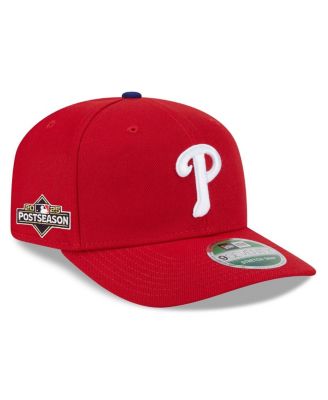 New Era - Men's Red Philadelphia Phillies 2025 MLB Postseason Side Patch 9SEVENTY Adjustable Hat