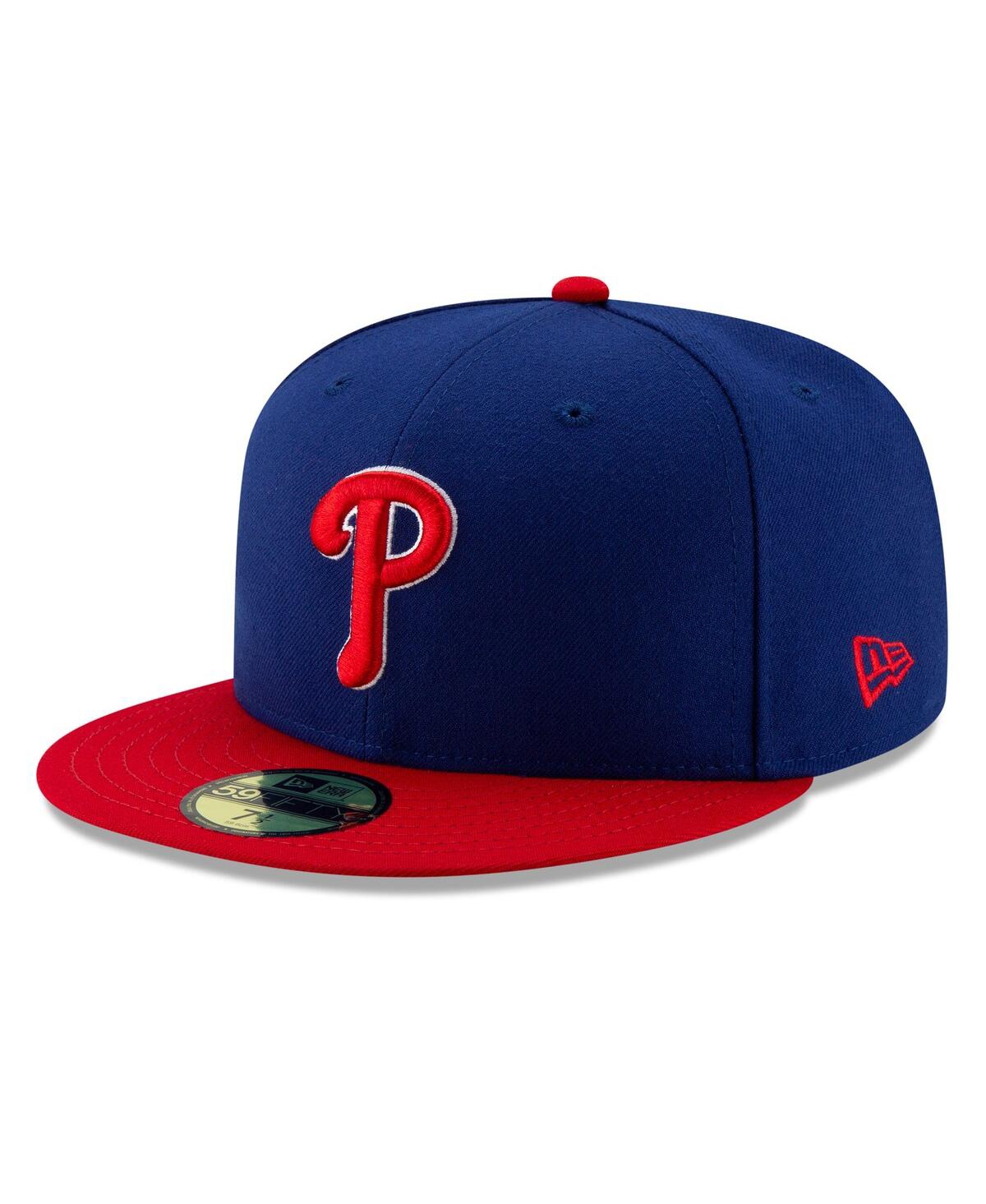 New Era Men's Royal/Red Philadelphia Phillies 2025 Mlb Postseason Side Patch 59FIFTY Fitted Hat