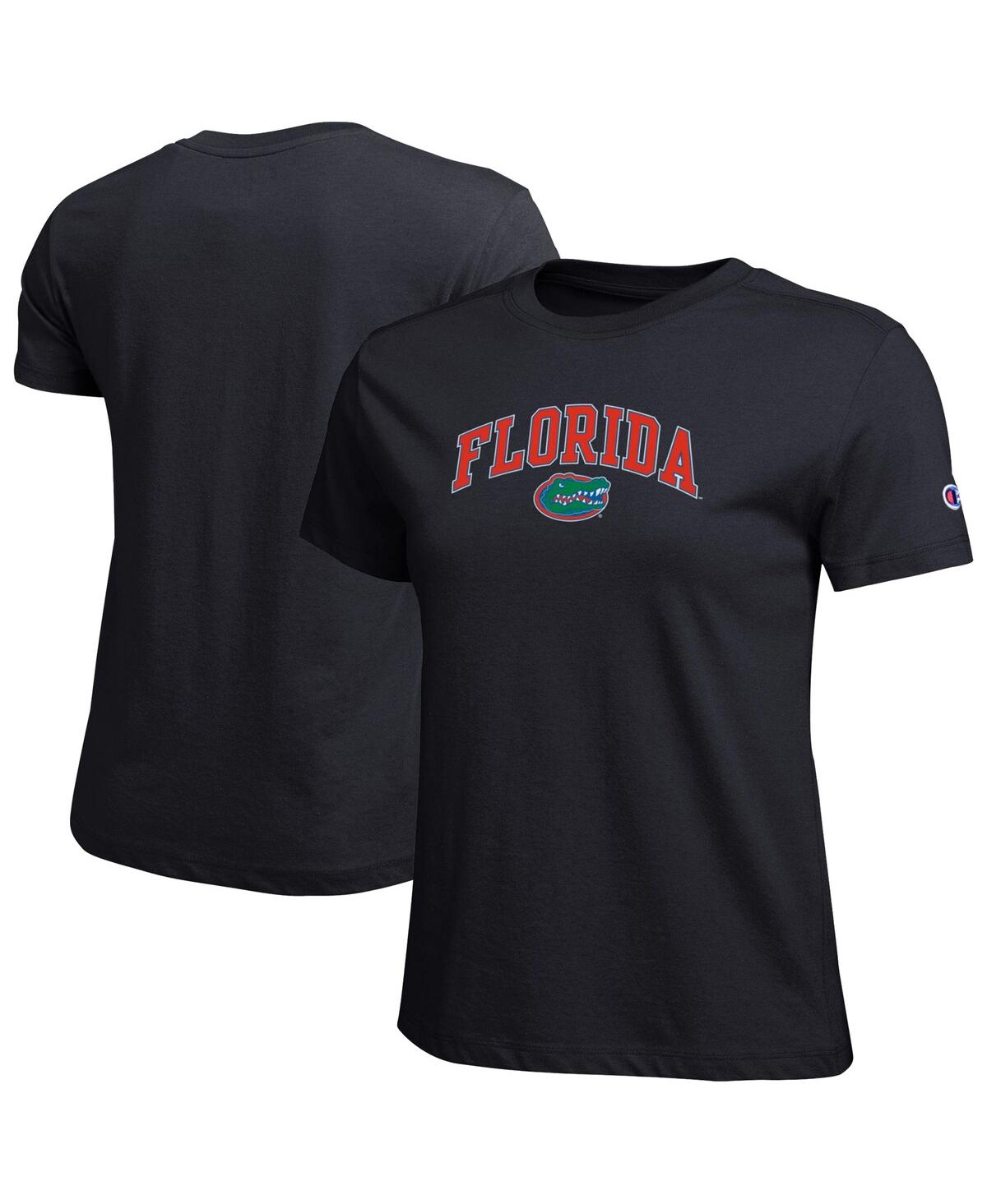 Champion Women's Black Florida Gators Arched Over Logo T-Shirt
