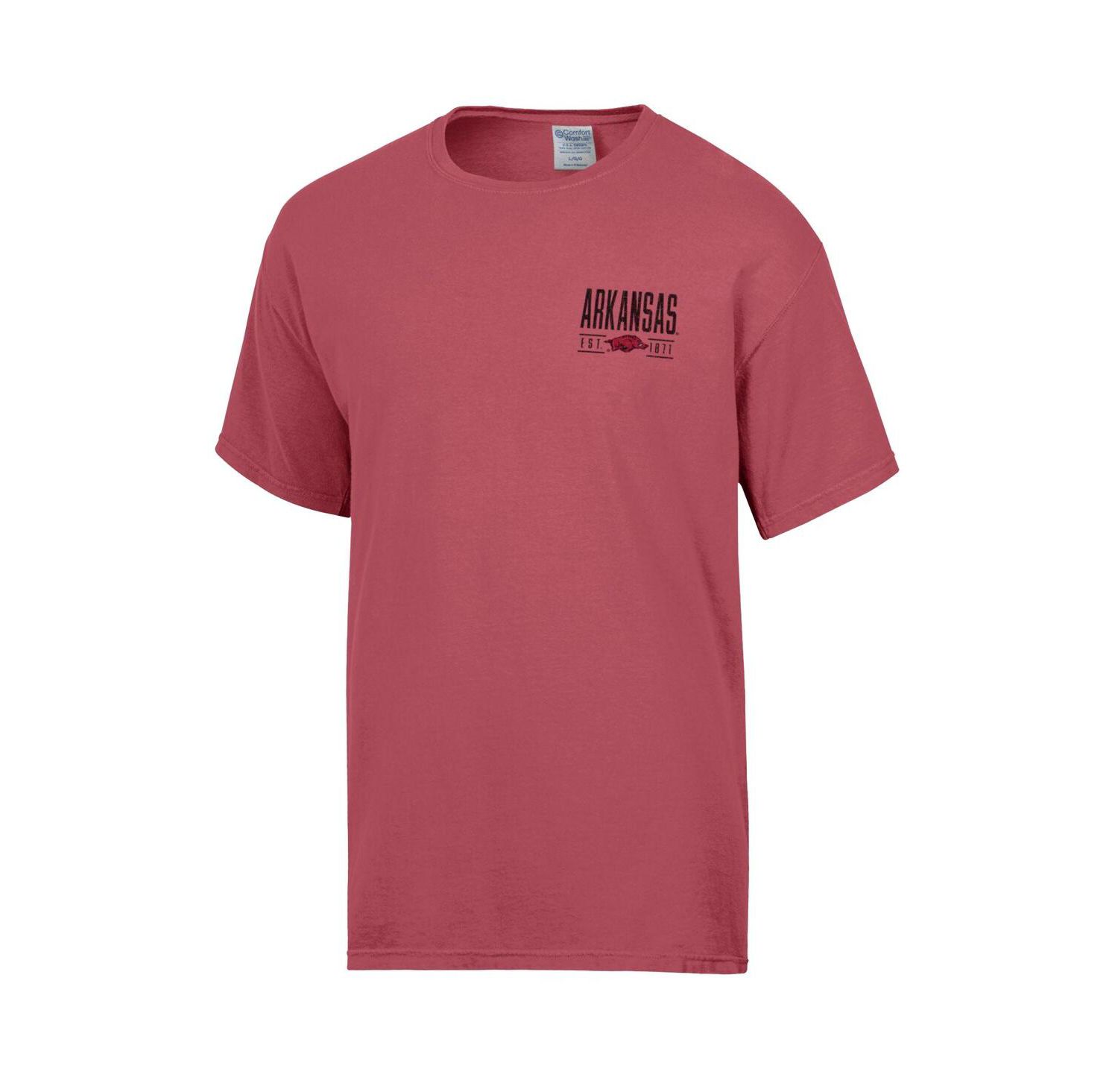 Men's Cardinal Arkansas Razorbacks Big Name T-Shirt