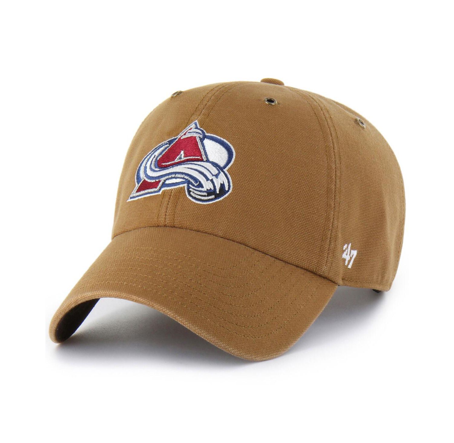 Carhartt x Men's Brown Colorado Avalanche Clean Up Adjustable Hat