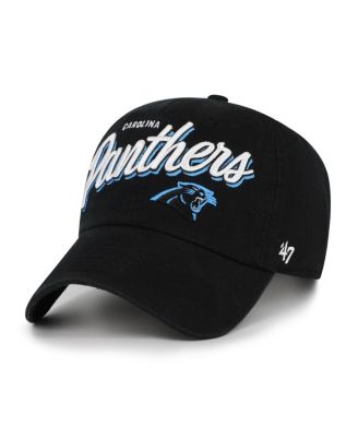 '47 Brand - Women's Black Carolina Panthers Ariana Clean Up Adjustable Hat