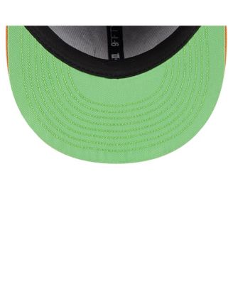 Big Boys and Girls Purple/Orange Green Bay Packers Nickelodeon Slime 9FIFTY Snapback Hat