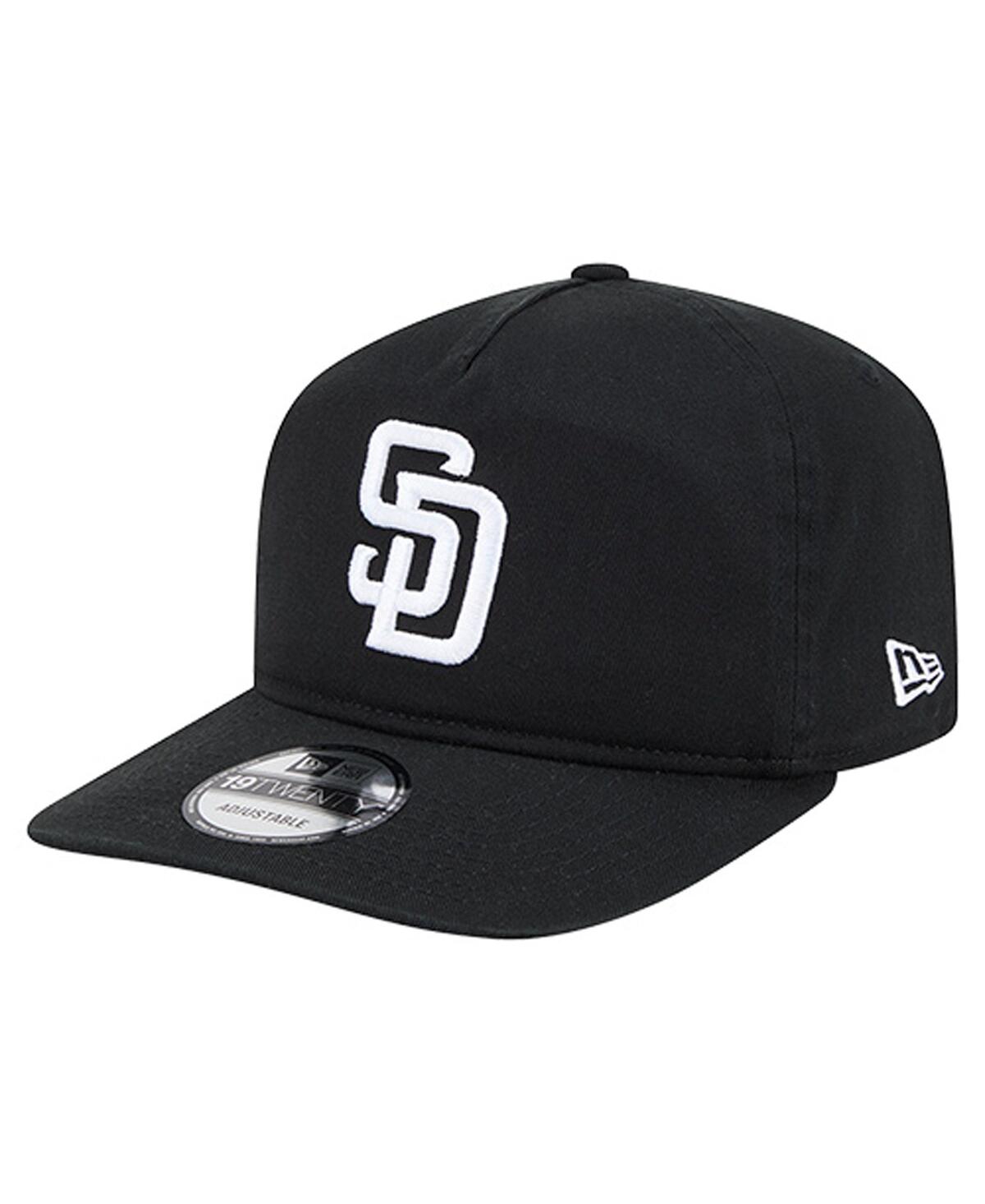 New Era Men's Black/white San Diego Padres 19twenty Adjustable Hat In Multi